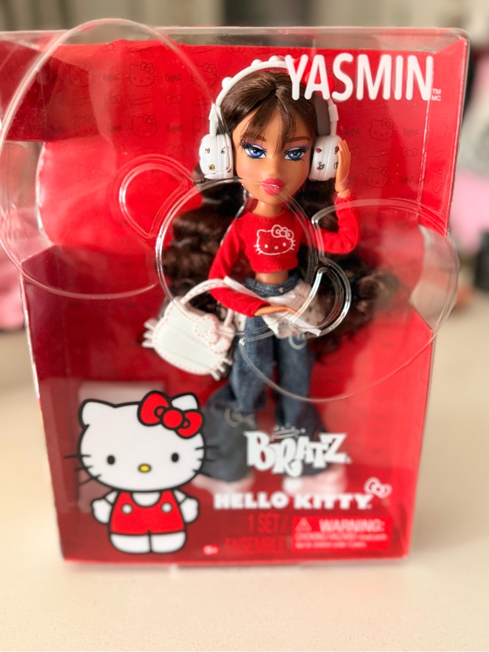 Bratz x Hello kitty Yasmin Doll brand new in box